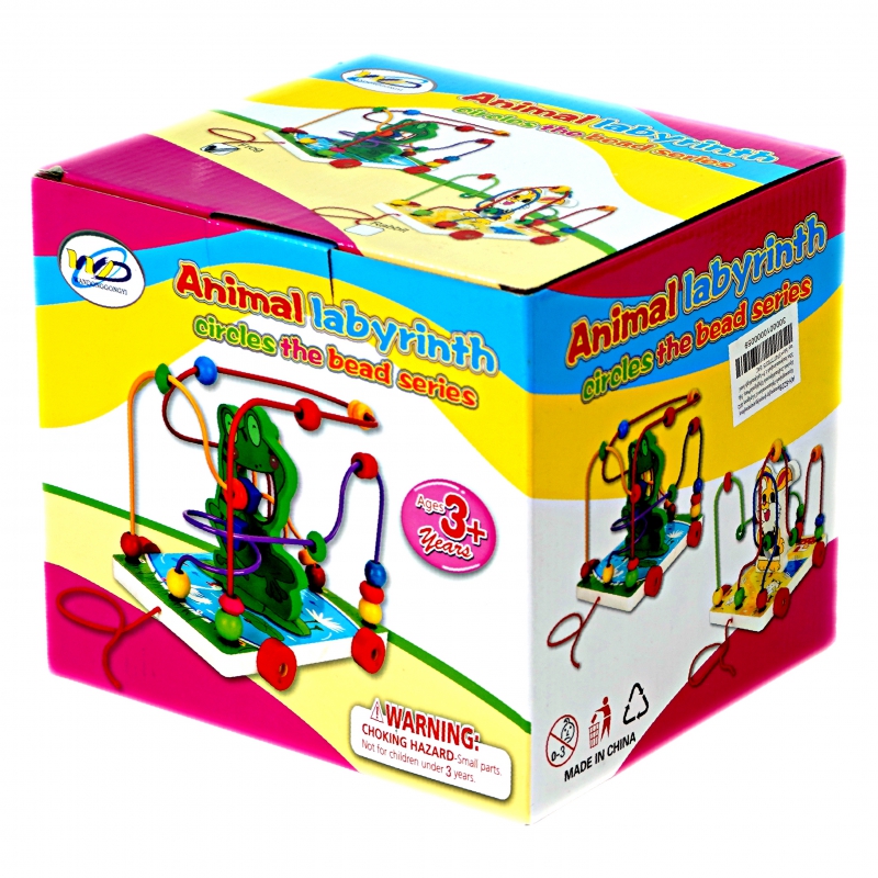 Խաղ Փայտե Գլուխկոտրուկ Տնակ Անիվ AH-6228 2